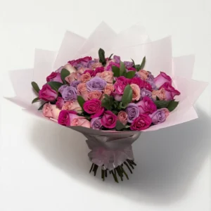 Lila, rosa y fucsia