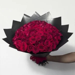 Ramo de 50 rosas rojas: imagen 2