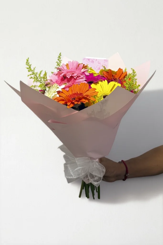 Ramo de 12 gerberas mixto