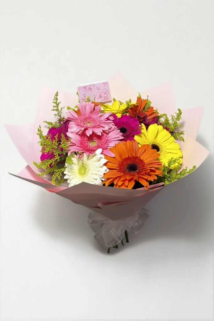 Ramo de 12 gerberas mixto
