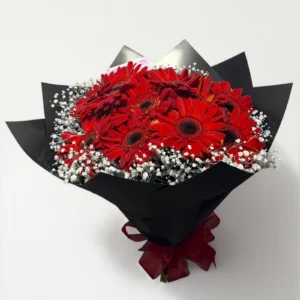 Ramo de 12 gerberas rojas: imagen 3
