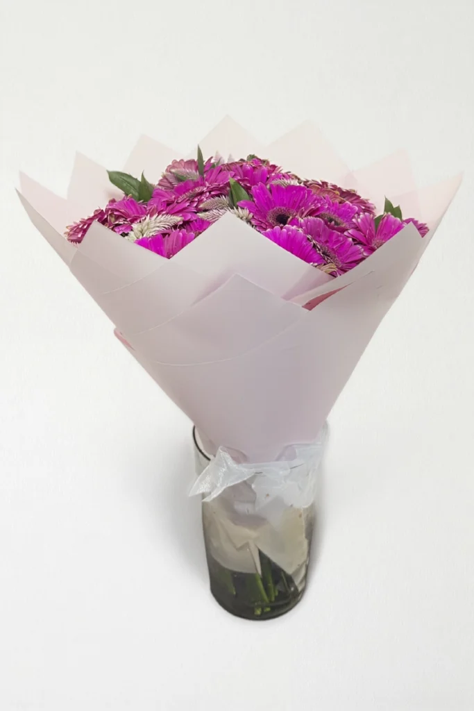 Ramo de 20 gerberas lila