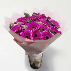 Ramo de 20 gerberas lila