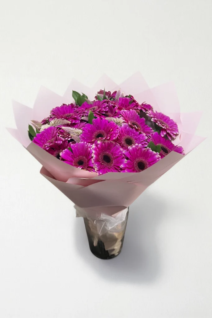 Ramo de 20 gerberas lila