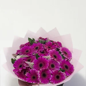 Ramo de 20 gerberas lila: imagen 3