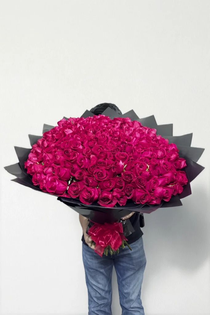 Ramo de 250 rosas rojas