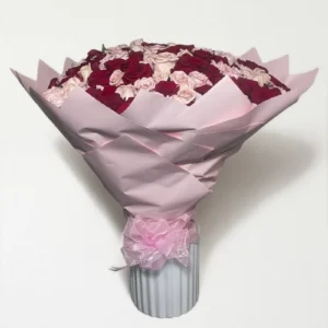 Ramo de 150 rosas rojas y rosas: imagen 2