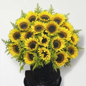 Arreglo de 18 girasoles: imagen 2