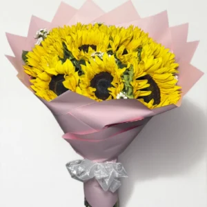 Ramo de 10 girasoles