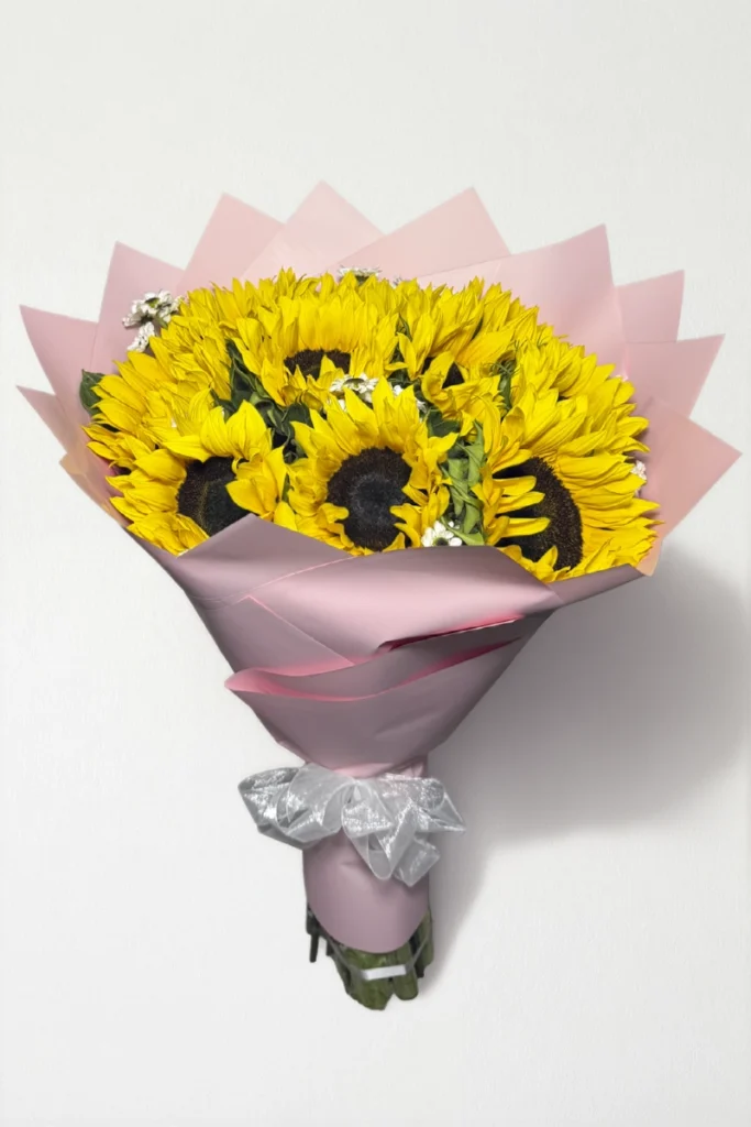 Ramo de 10 girasoles