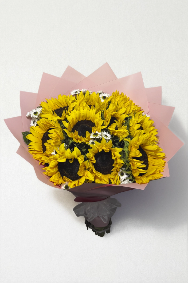 Ramo de 10 girasoles: imagen 2