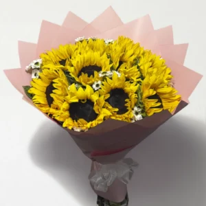 Ramo de 10 girasoles: imagen 3