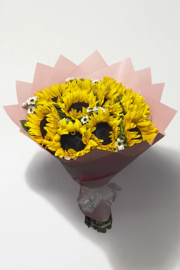 Ramo de 10 girasoles