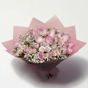 Ramo de 24 rosas con mini rose: imagen 2