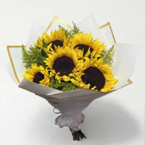 Ramo de 5 girasoles