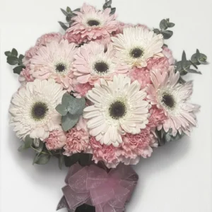 Arreglo de gerberas con claveles: imagen 2